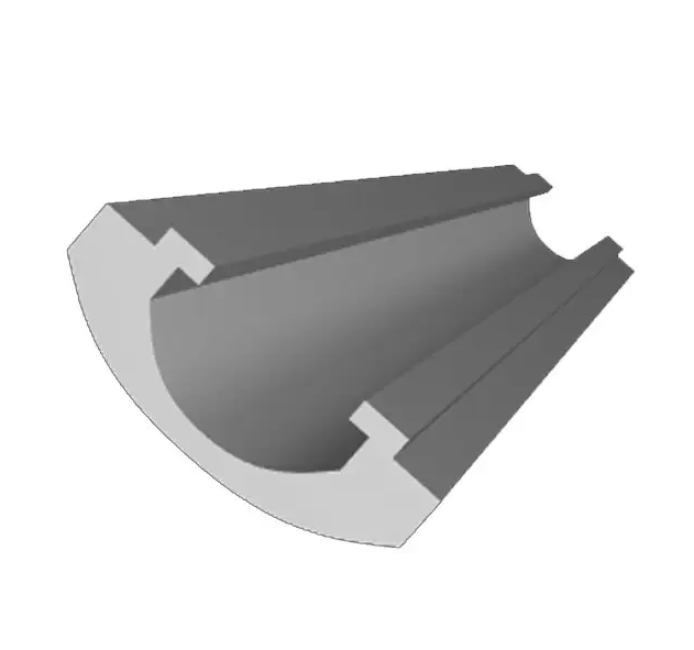 Карниз для LED освещения серия D Tesori KD 112 1150 мм (2328217655)