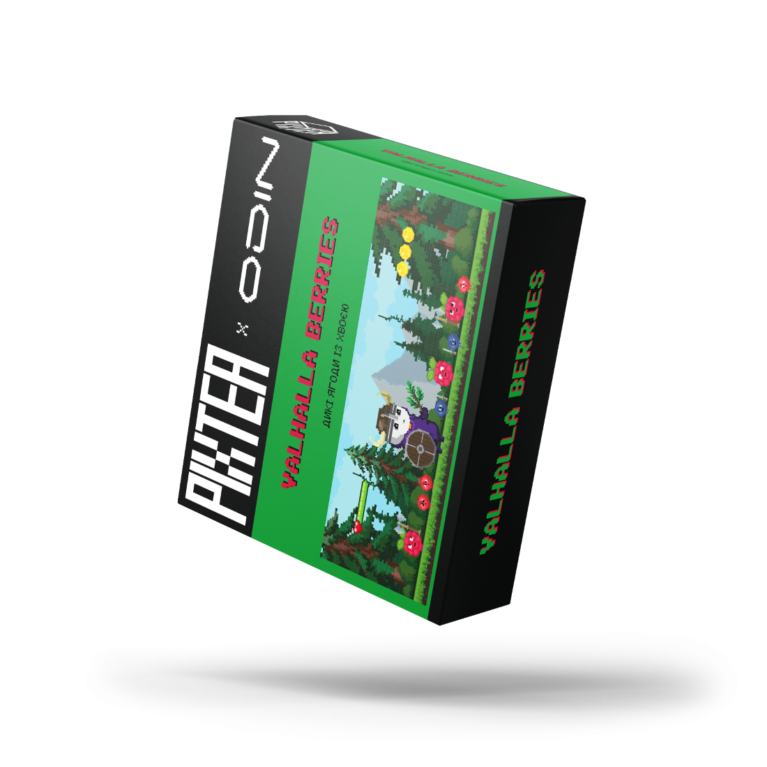 Чайна суміш PixTea 50 г Valhalla berries дикі ягоди з хвоєю