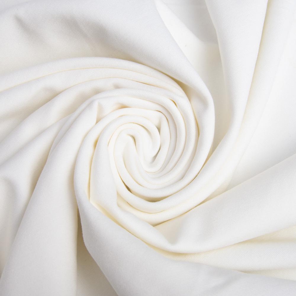 Ткань трикотаж Прага V-3 525 гр/м2 Молоко (23415)