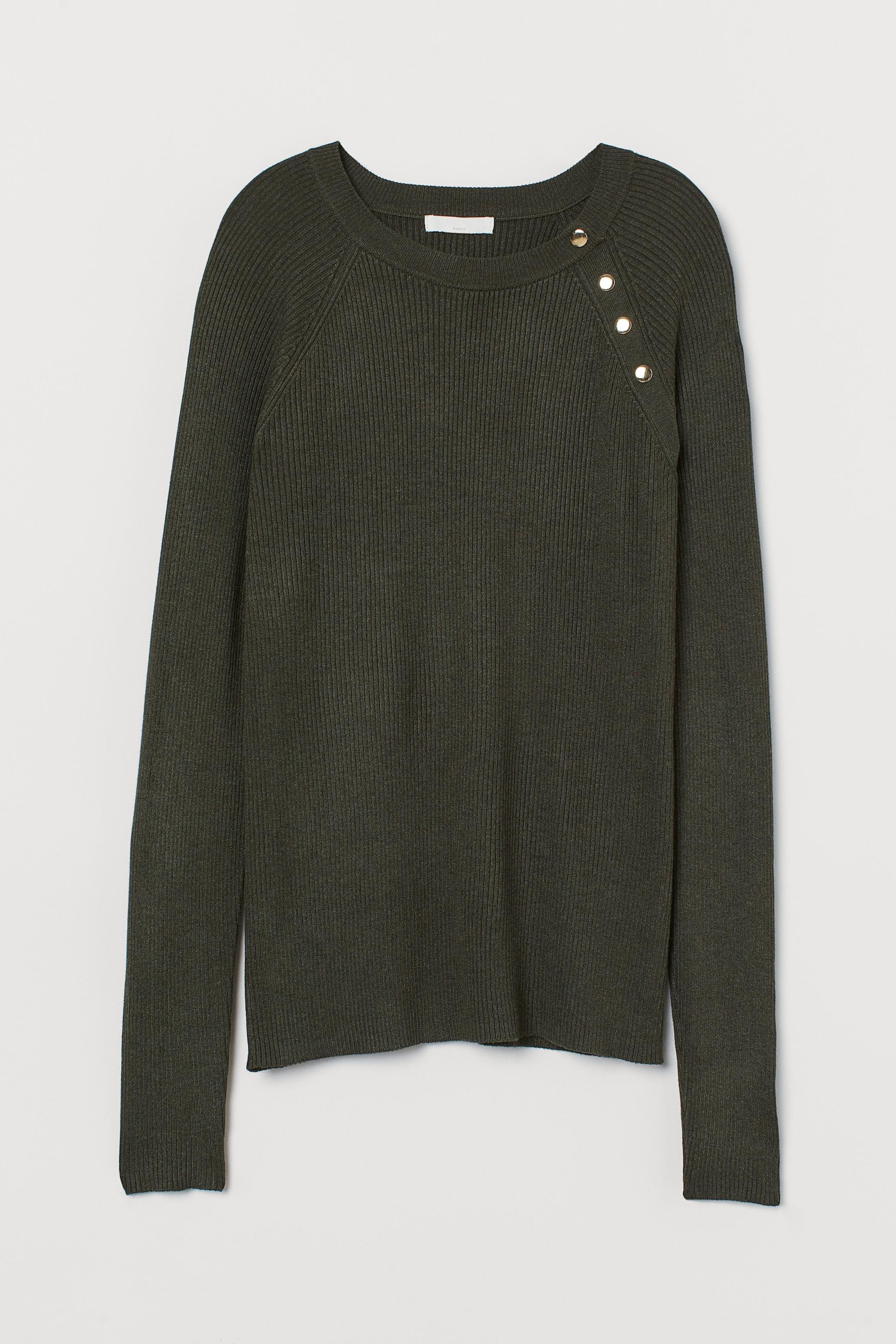 Кофта H&M 785710П XS Хаки (1111109409789) - фото 1 Кофта H&M 785710П XS Хаки (1111109409789) - фото 1
