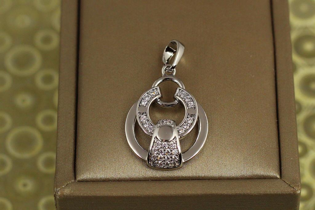 Кулон Xuping Jewelry Денвер 2,3 см Сріблястий (31294169)