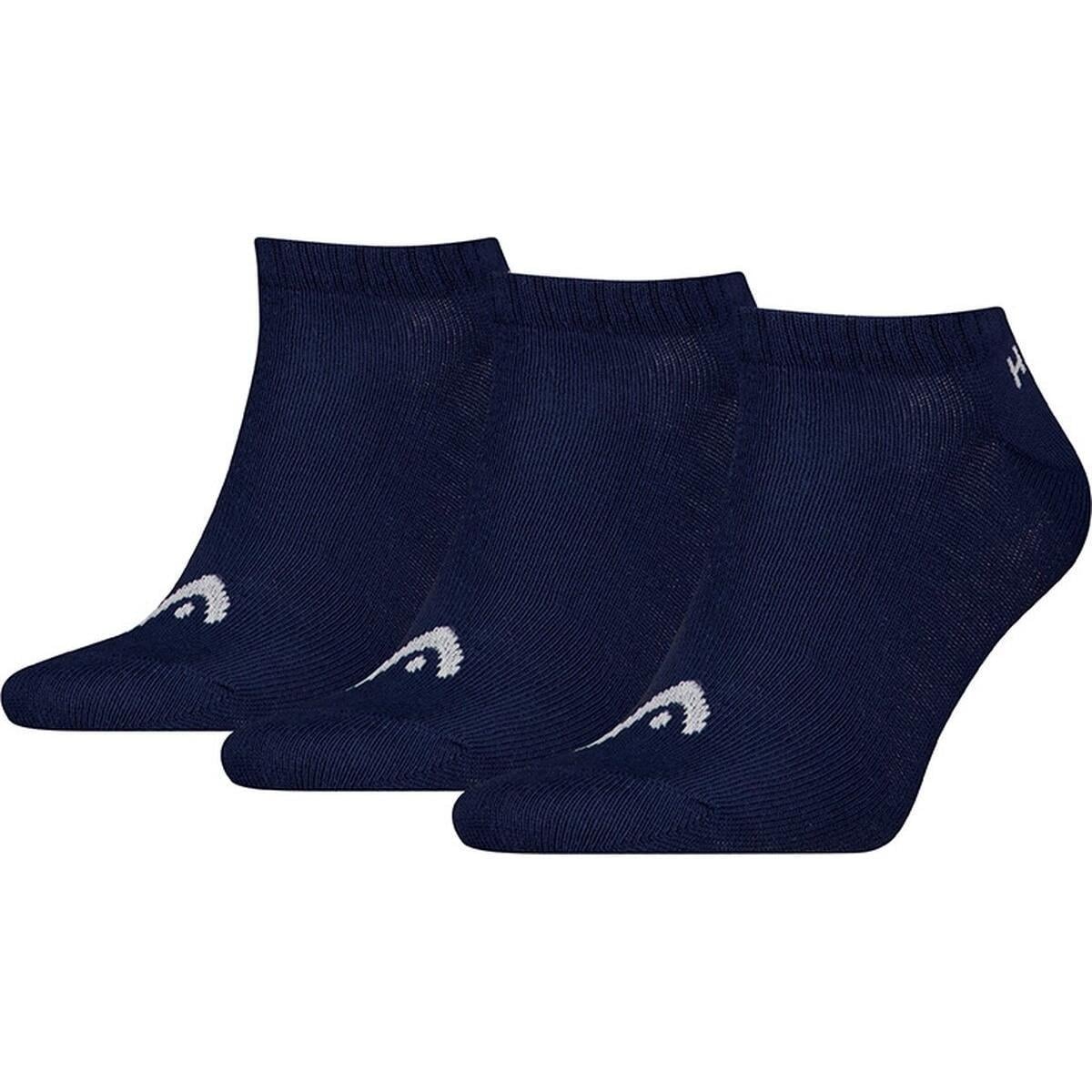 Носки Head ELEMENTS ALL SPORTS SNEAKER 3P 701229011-003 3 пары р. 43-46 Темно-синий (56987-117)