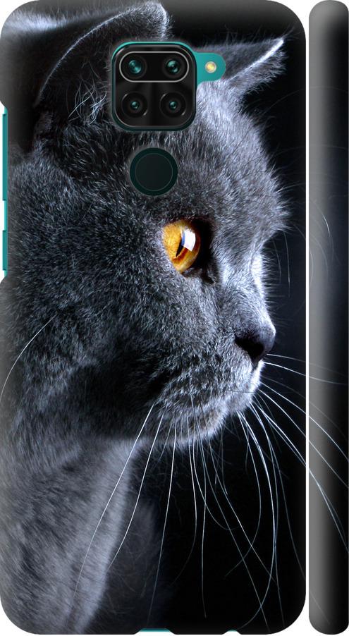 Чехол на Xiaomi Redmi Note 9 Красивый кот (3038m-2017-42517)