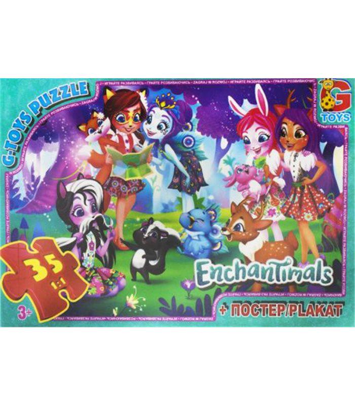 Пазли G-Toys EA200 із серії Enchantimals 35 ел. (MTT-120148)