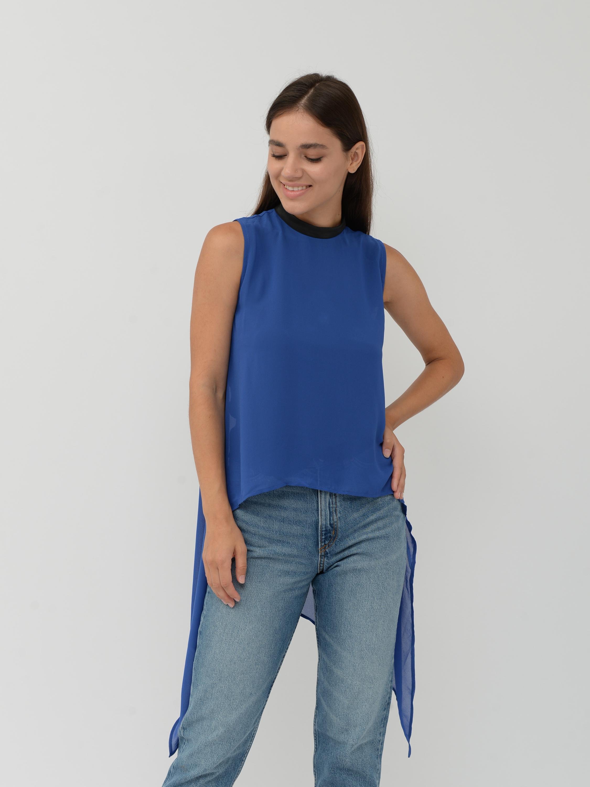 Блуза H&M р. 34 Синий (5410121)