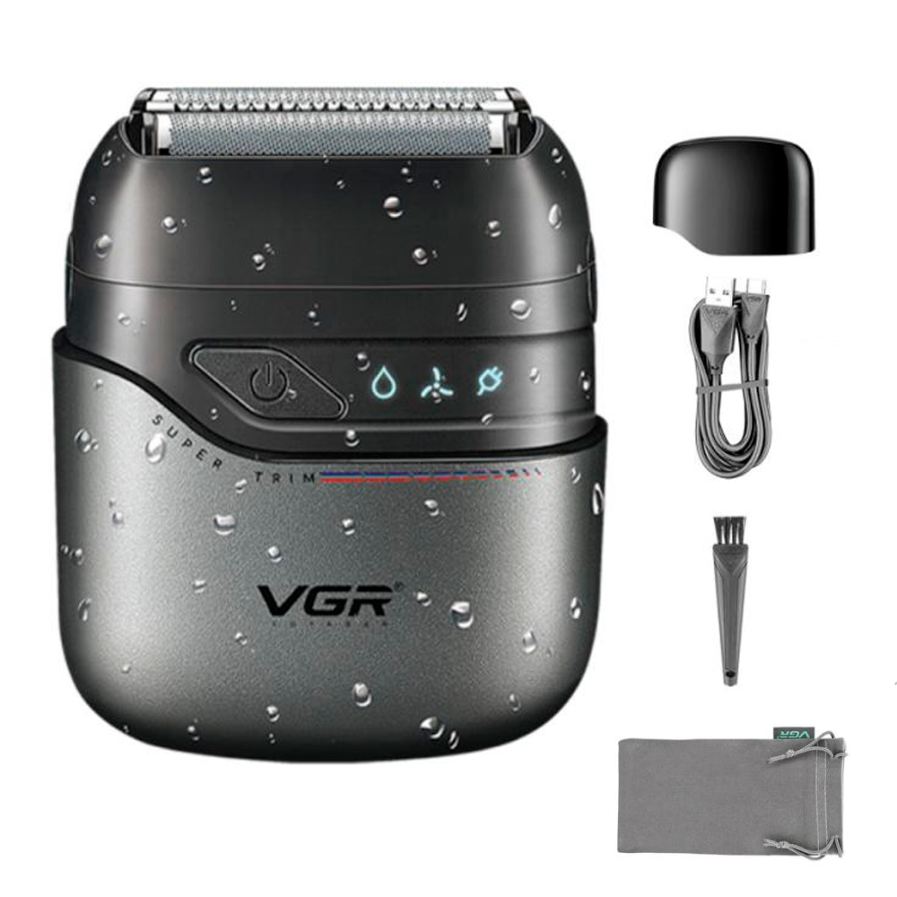 Електробритва VGR V-379 акумуляторна з водонепроникним корпусом (45565-V-379_465)