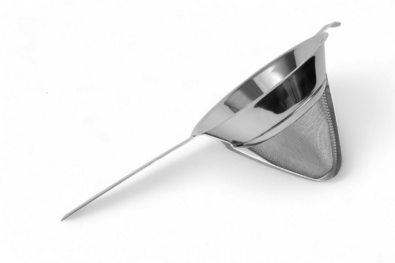 Сито коническое One Chef из нержавеющей стали с сеткой с ручкой d 22 см h 15 см Сито коническое One Chef из нержавеющей стали с сеткой с ручкой d 22 см h 15 см