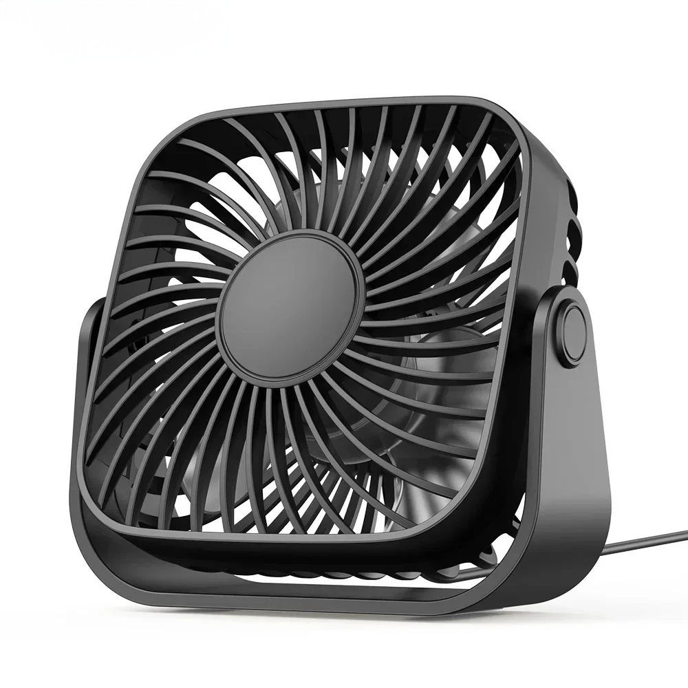 Вентилятор настольный TOPK K52 3 режима USB Black (3_06817)