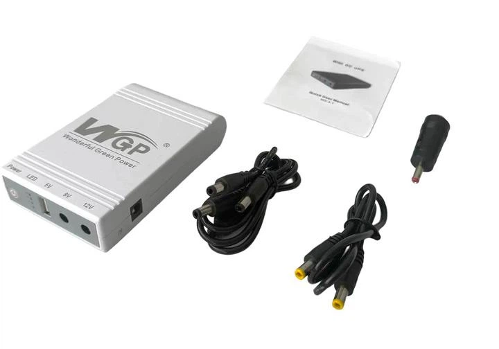 Источник бесперебойного питания для роутера Mini UPS WGP 103 10400 mAh 38W 5/9/12V Черный (MD78589) Источник бесперебойного питания для роутера Mini UPS WGP 103 10400 mAh 38W 5/9/12V Черный (MD78589)