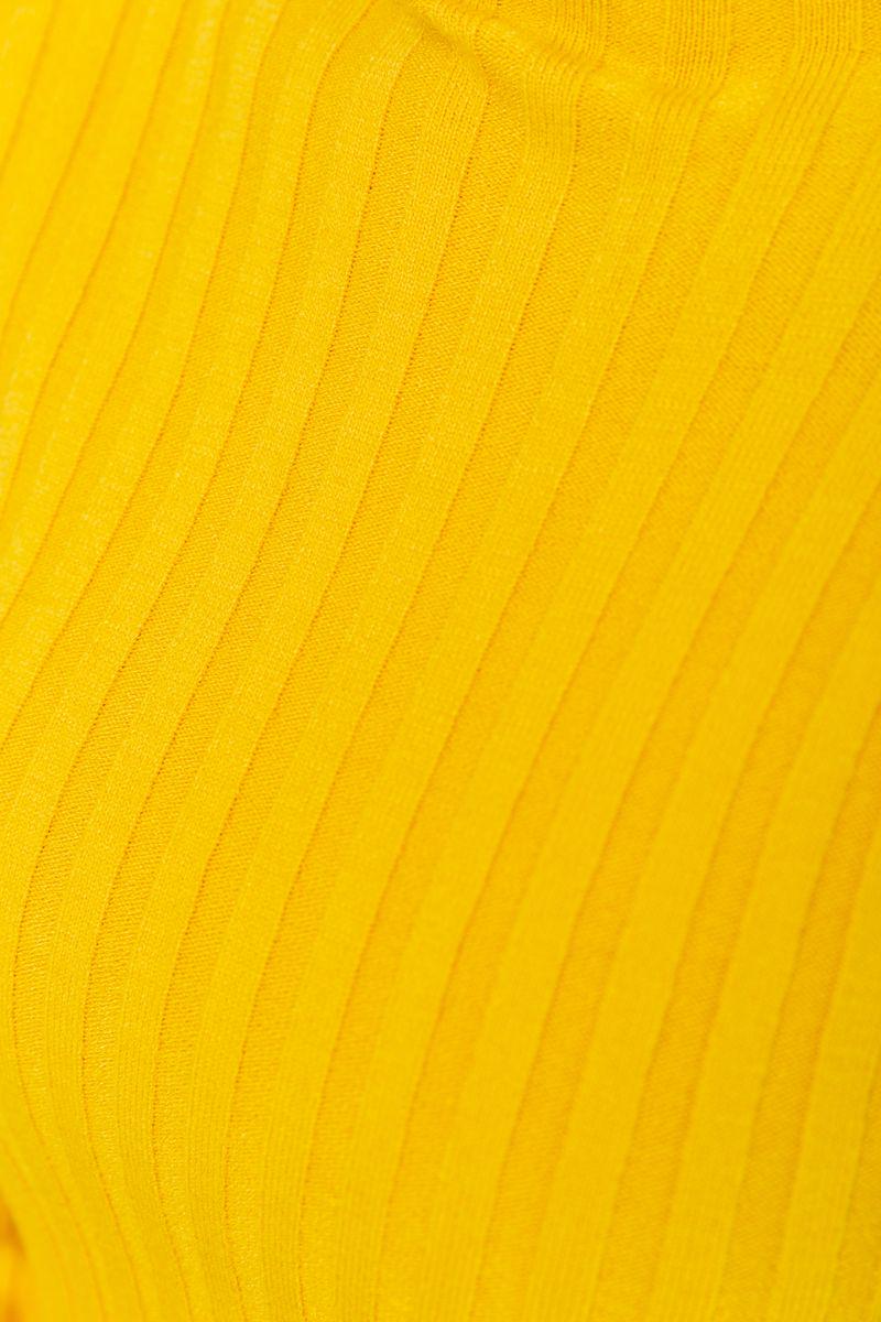 Гольф жіночий у рубчик Ager 221R8868-1 S/M Гірчичний (9621856) - фото 5 Гольф жіночий у рубчик Ager 221R8868-1 S/M Гірчичний (9621856) - фото 5