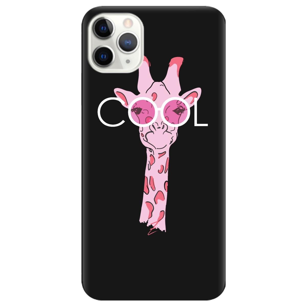 Силіконовий чохол Zorrov для Apple iPhone 11 Pro Max - Cool giraffe (12180040179072507)