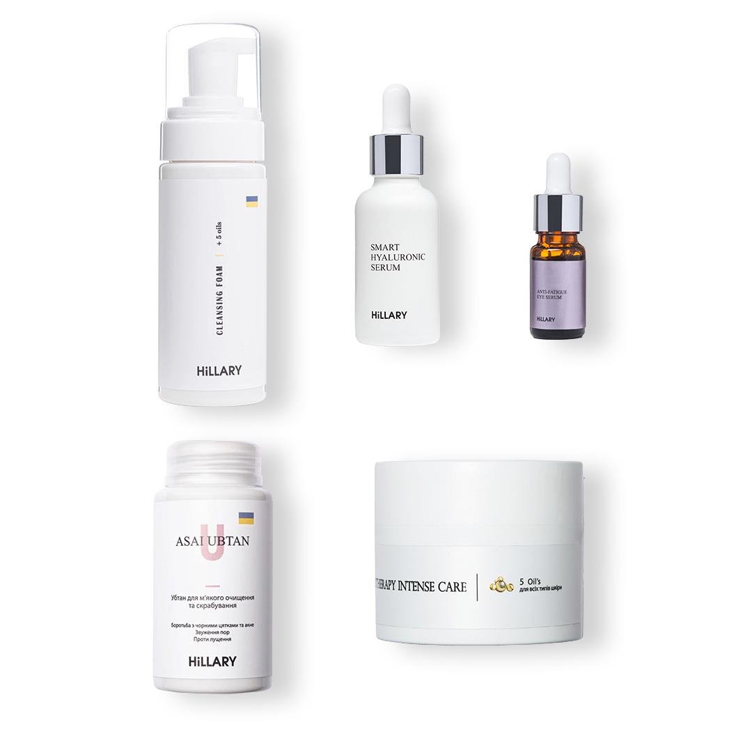 Базовый набор для ухода за нормальной кожей Hillary Autumn care for normal skin Осенний уход (K-11-235)