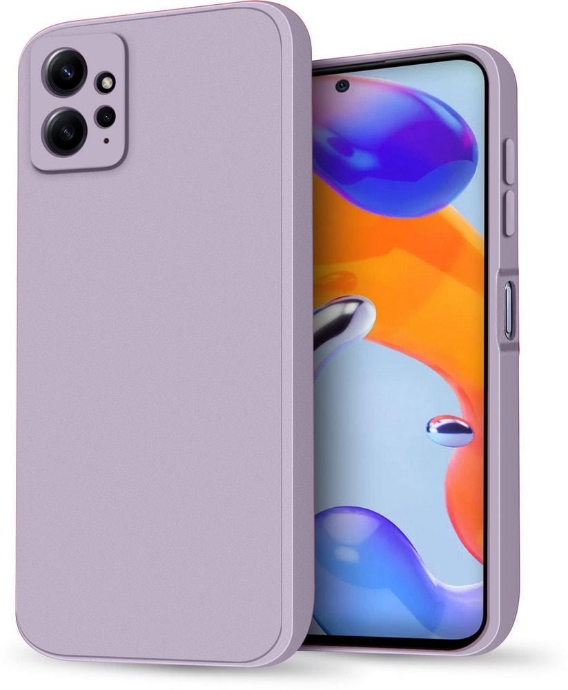 Силиконовый чехол HardCorner Xiaomi Redmi Note 12 4G (с микрофиброй) Lilac (35420-3B)