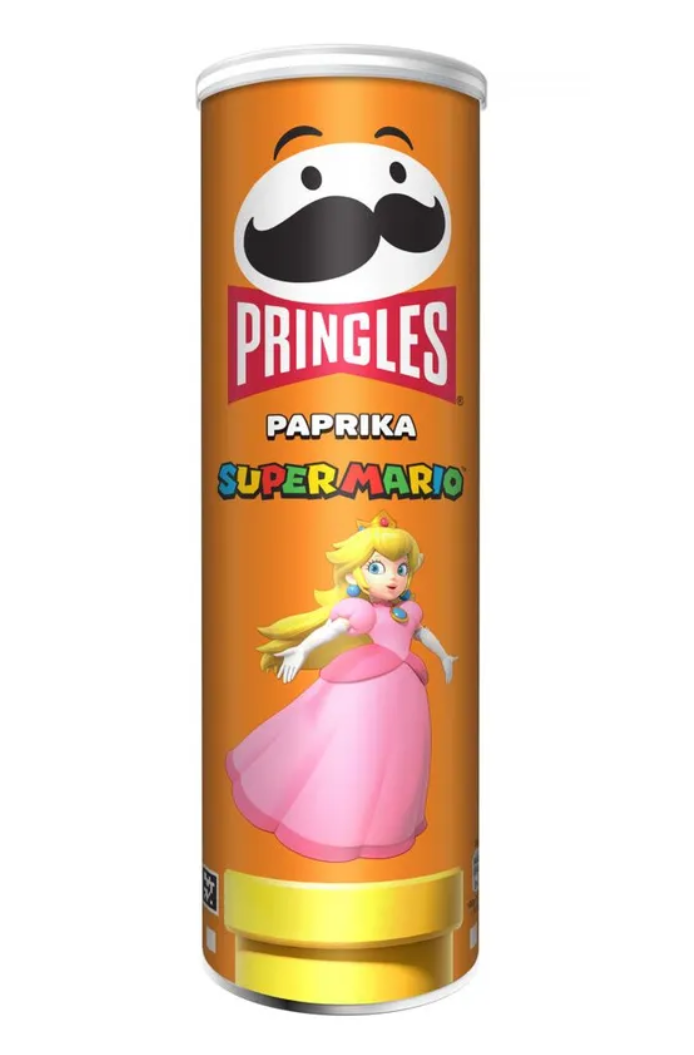 Чипсы Pringles Super Mario Paprika 165 г (2515457831)