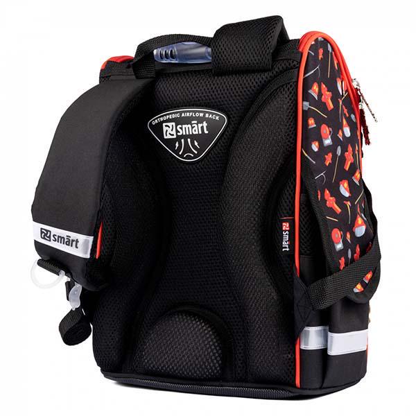 Рюкзак шкільний каркасний Smart Fireman 34х26х11 см (ЦБ-00029209) - фото 2 Рюкзак шкільний каркасний Smart Fireman 34х26х11 см (ЦБ-00029209) - фото 2