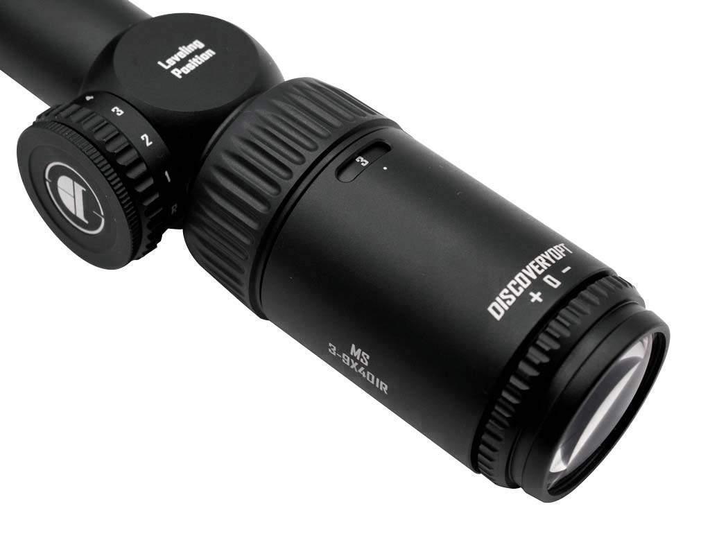 Оптичний приціл Discovery Optics MS 3-9x40 IR підсвічування 25,4 мм (26068439) - фото 2 Оптичний приціл Discovery Optics MS 3-9x40 IR підсвічування 25,4 мм (26068439) - фото 2