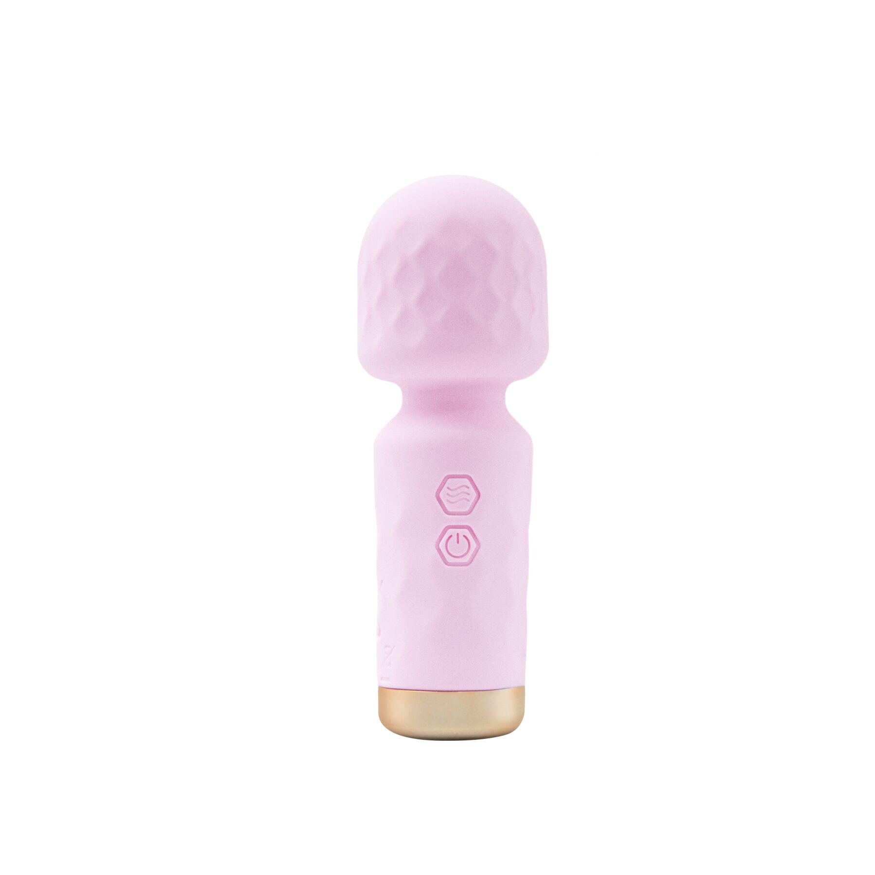 Вібромасажер BMS Factory M Lady Mini Vibrating Wand Pink (SX3145)
