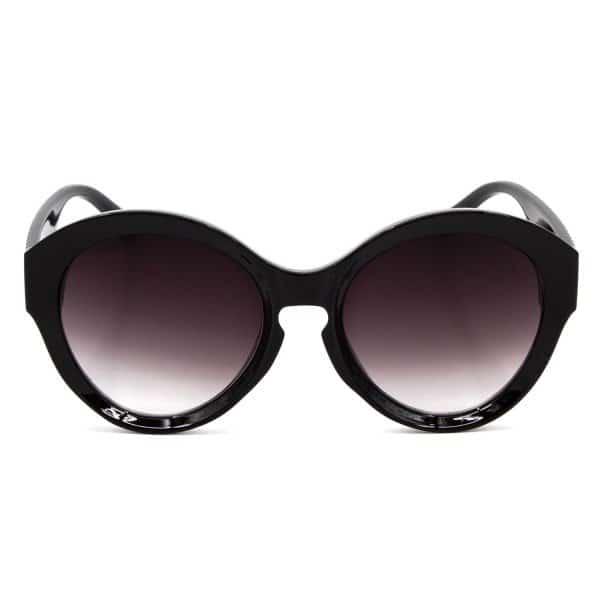 Очки солнцезащитные круглые Черный (А - 124)