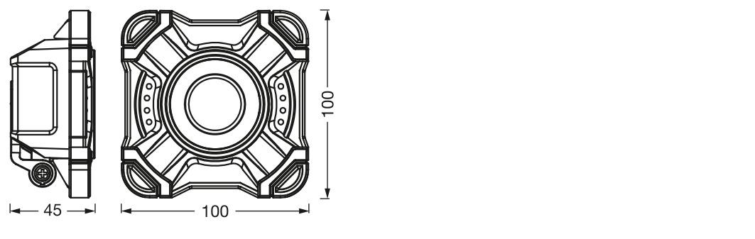 Прожектор Osram Worklight Val Bat LED 10W 5V 800lm 6500K IP54 DIM 100x45x100 мм с аккумулятором (4099854430558) - фото 4 Прожектор Osram Worklight Val Bat LED 10W 5V 800lm 6500K IP54 DIM 100x45x100 мм с аккумулятором (4099854430558) - фото 4