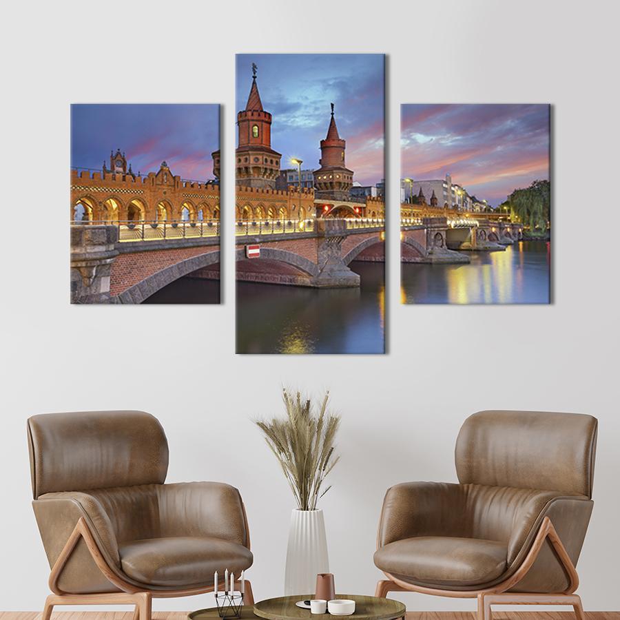 Картина для интерьера Берлинский мост Обербаумбрюкк 66x40 см (344-32) Картина для интерьера Берлинский мост Обербаумбрюкк 66x40 см (344-32)