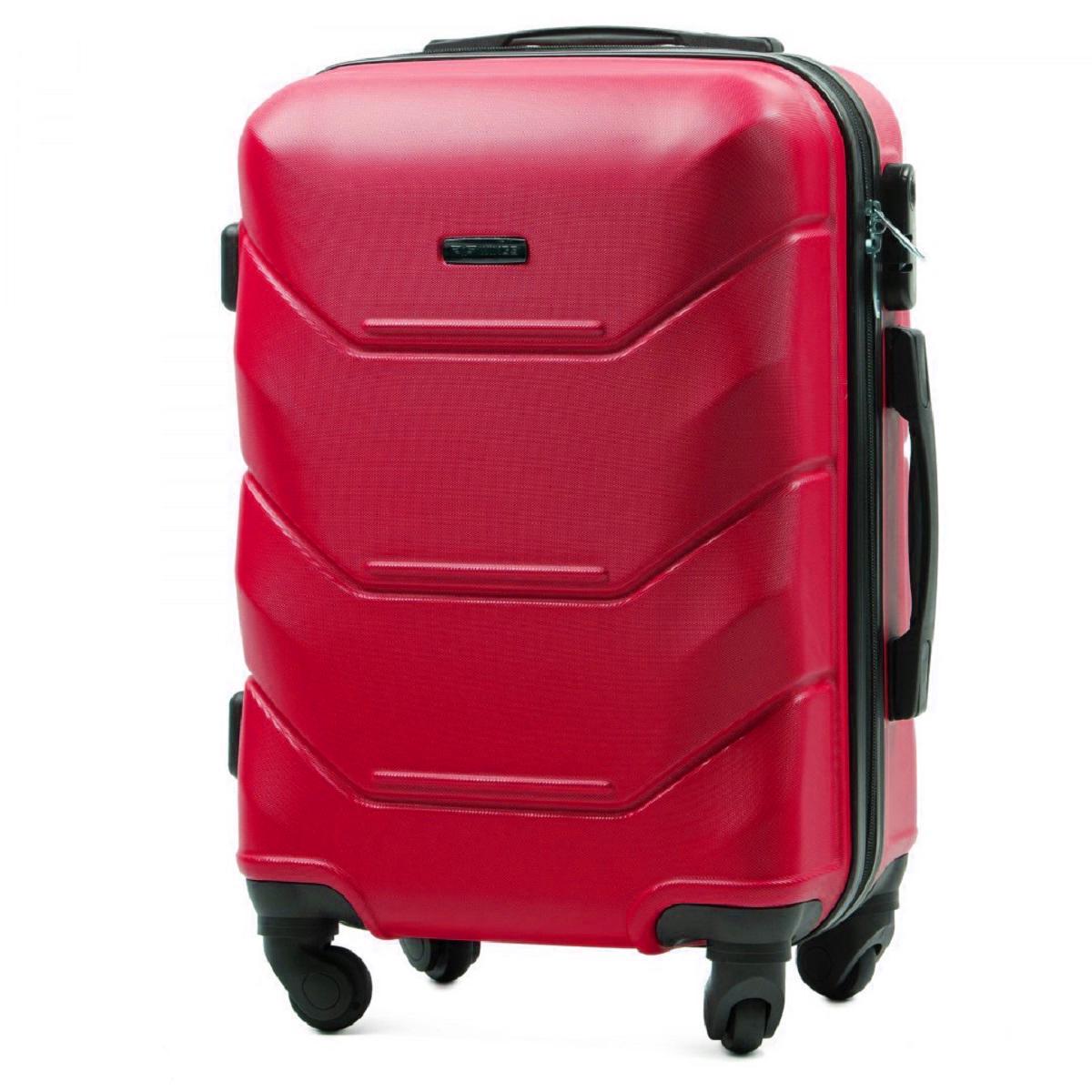 Чемодан пластиковый WINGS 147 малый Красный (Wp00395) - фото 1