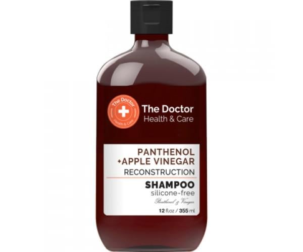 Шампунь The Doctor Health & Care Panthenol + Apple Vinegar Reconstruction 355 мл (8588006041781)