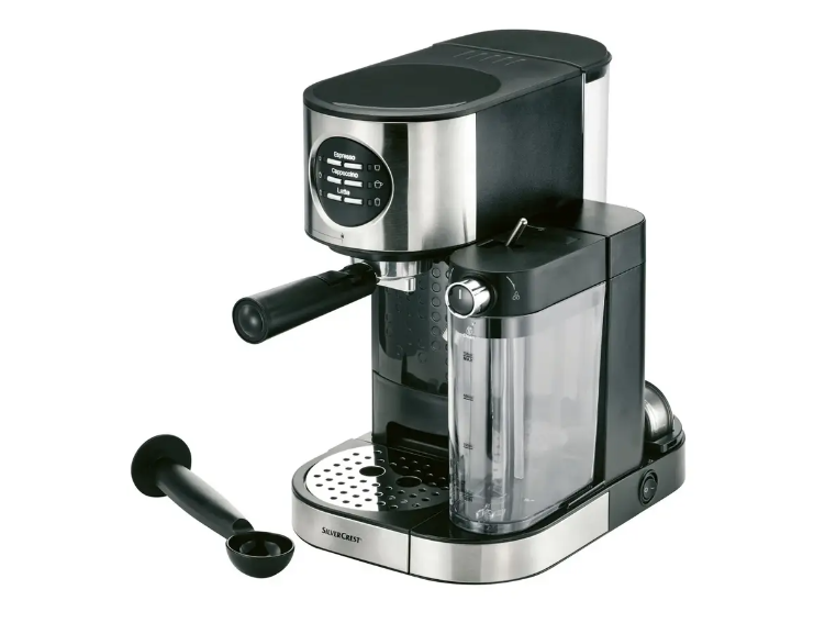 Кофеварка рожковая Silver Crest SEMM 1470 A2 и вспенитель ms 4493 (35861242)
