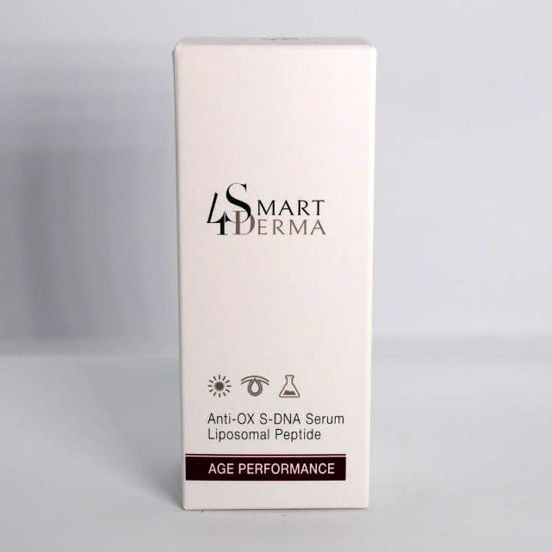 Ліфтинг-сироватка антиоксидантна ліпосомальна Smart4Derma Age Performance Anti-OX S-DNA Serum Liposomal Peptide 50 мл Ліфтинг-сироватка антиоксидантна ліпосомальна Smart4Derma Age Performance Anti-OX S-DNA Serum Liposomal Peptide 50 мл