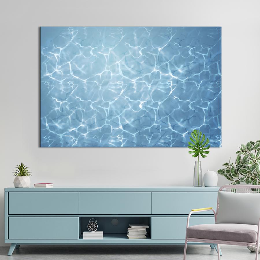 Настенний декор Яркая морская поверхность 120x80 см (1826-1)
