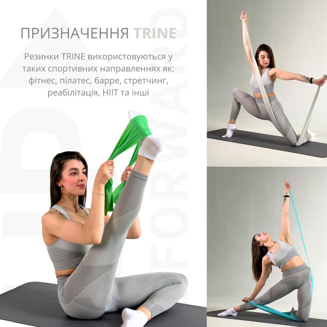 Фитнес резинки Trine Up & Forward 7-25 кг (UF7000) - фото 4