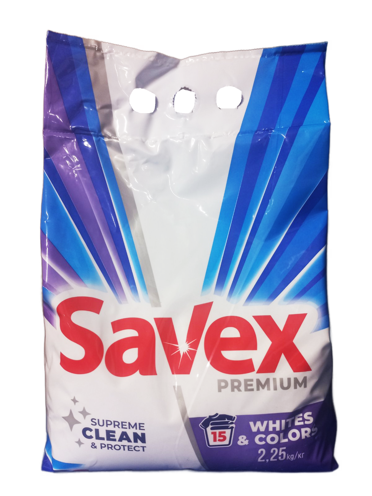 Пральний порошок Savex Premium Whites&Colors 2,25 кг (123606)