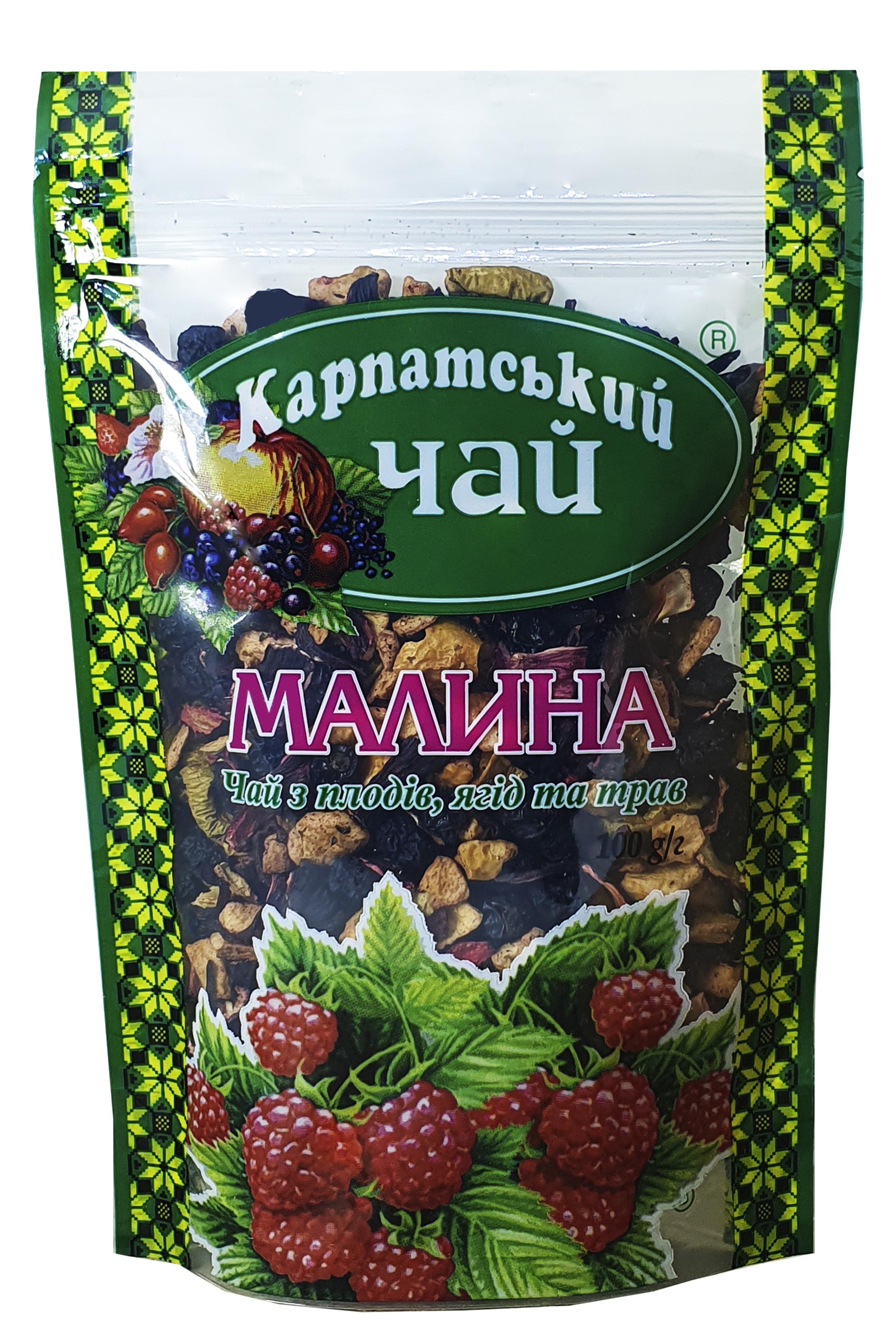 Чай карпатский Малина 100 г (56748)