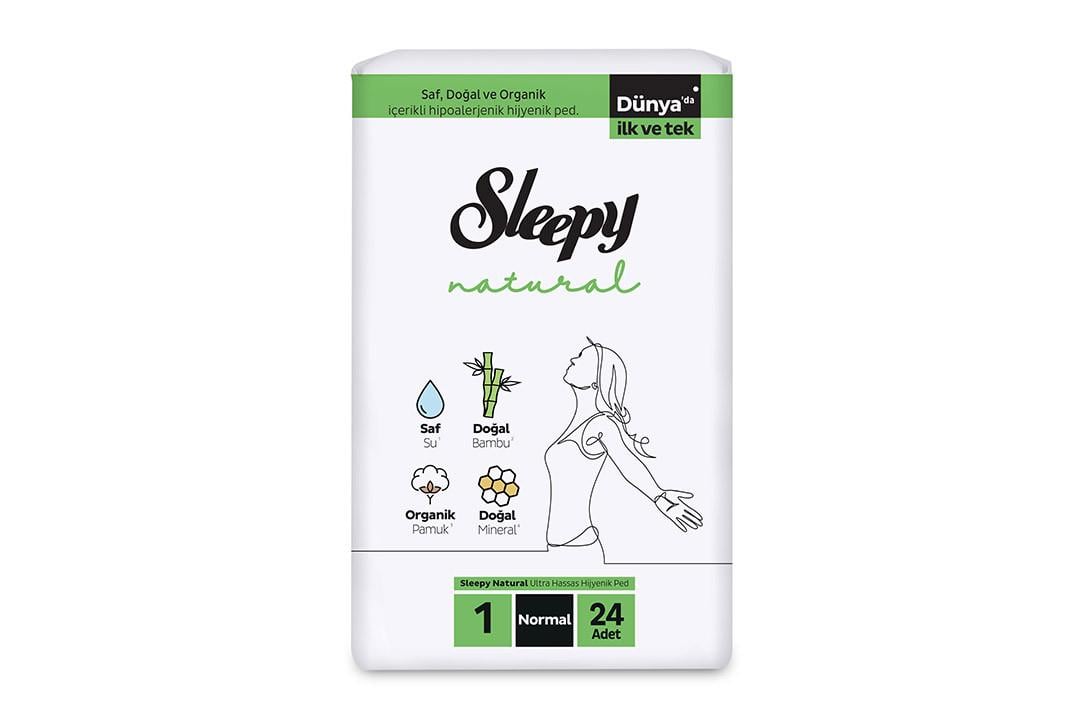 Гигиенические прокладки Sleepy Natural Normal-1 №24 240 мм (000006013)