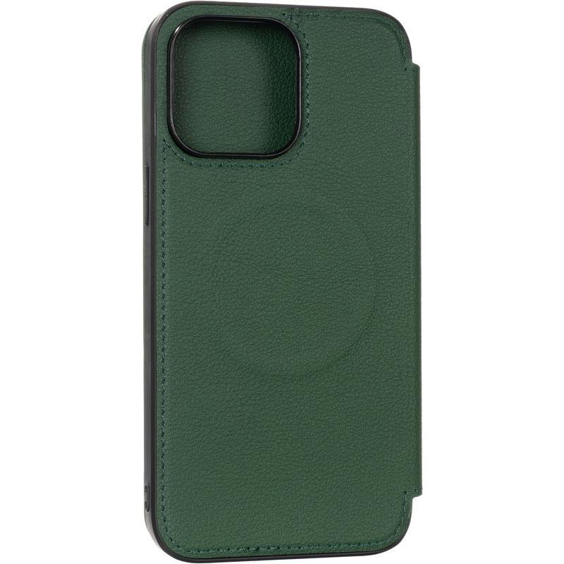 Чохол-книжка Premier Book Case (Magsafe) для iPhone 15 Pro Forest Green - фото 4