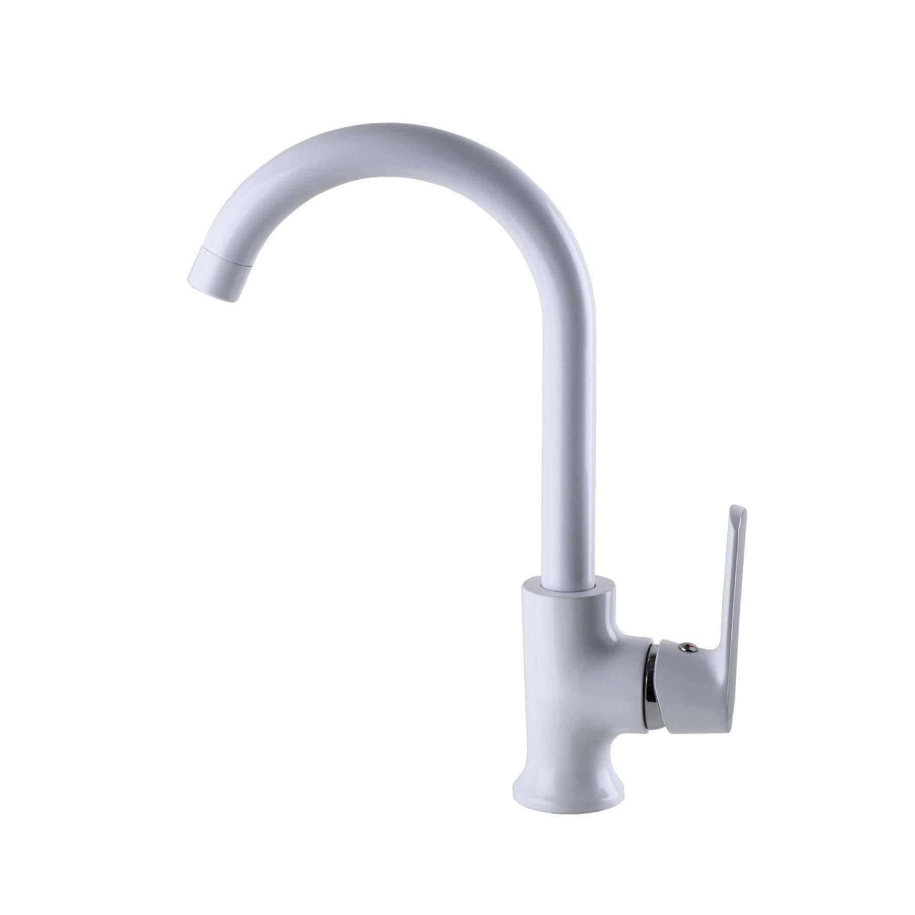 Кран на кухню Globus Lux Белый (22567)