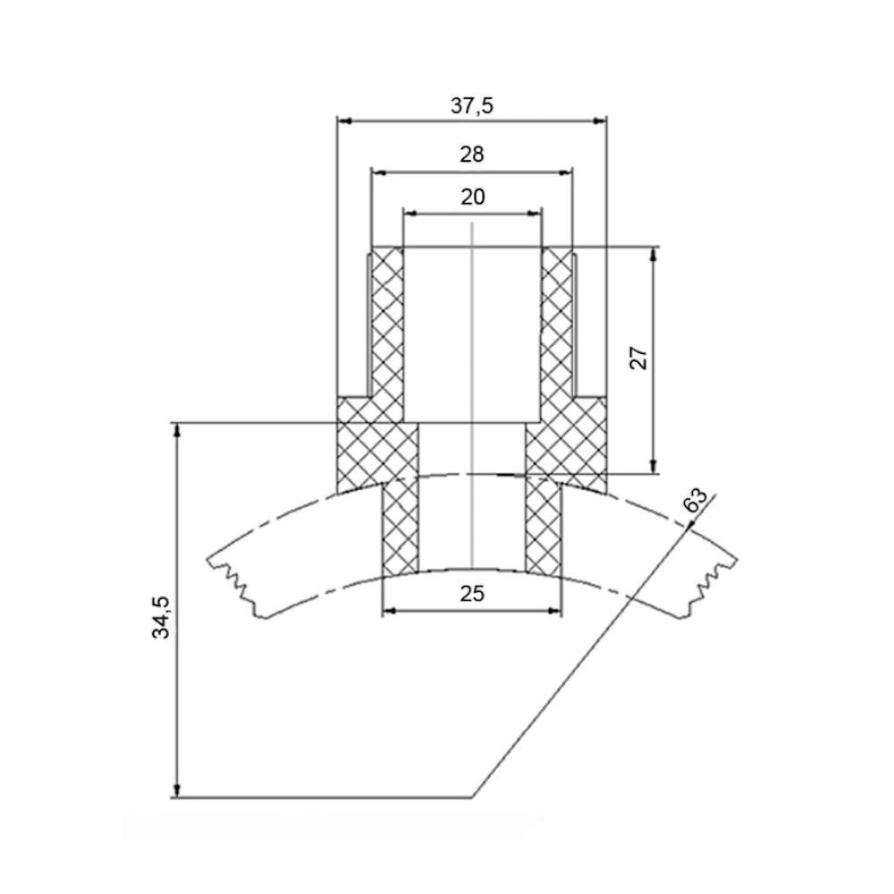Сідло вварне для поліпропіленових труб Blue Ocean PPR 63х20 мм (FRRS00003900) - фото 2 Сідло вварне для поліпропіленових труб Blue Ocean PPR 63х20 мм (FRRS00003900) - фото 2