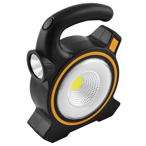 Фонарь кемпинговый JY-819A-COB-16SMD с солнечной батареей Black