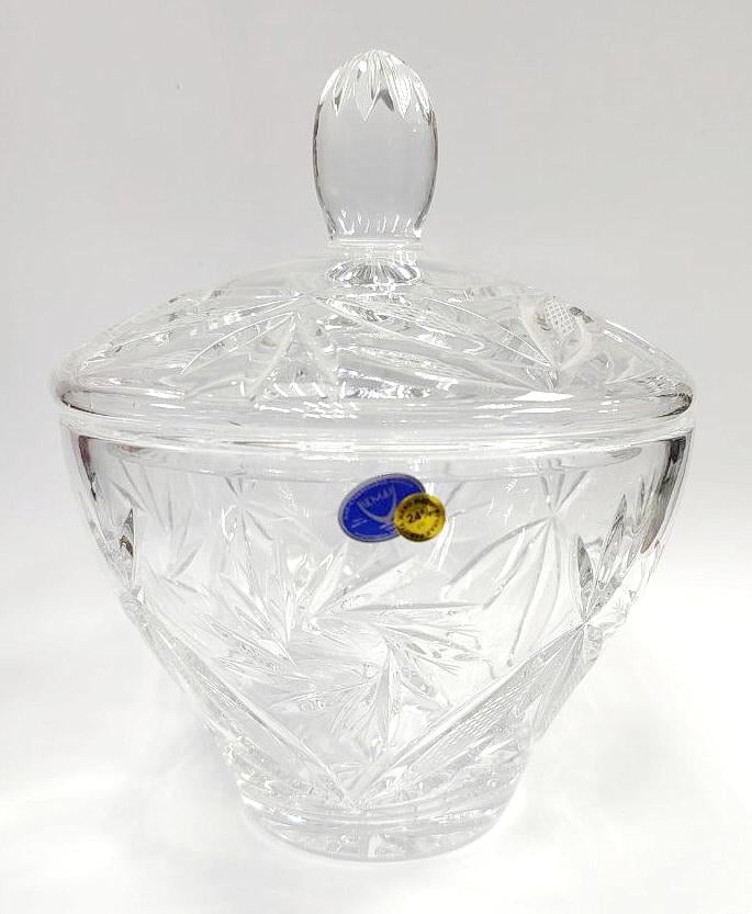 Ваза для конфет с крышкой Неман 18x16 см (7681-1000/1)