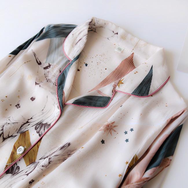 Атласна жіноча піжама JULY'S SONG Солодкі сни р. 50 (1428-2019) - фото 7 Атласна жіноча піжама JULY'S SONG Солодкі сни р. 50 (1428-2019) - фото 7