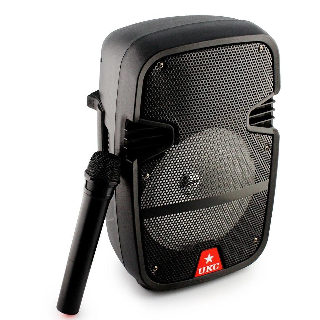 Колонка портативная XPRO HS-008BT аккумуляторная c радиомикрофоном USB/SD/Bluetooth/FM Черный (5749) Колонка портативная XPRO HS-008BT аккумуляторная c радиомикрофоном USB/SD/Bluetooth/FM Черный (5749)