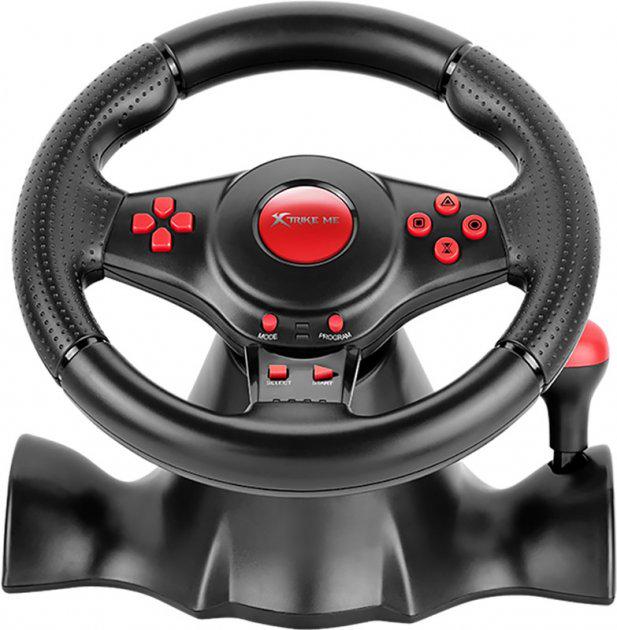 Кермо ігрове Xtrike ME GP-903 180° USB PC/PS4/XBOX/Android 16 кнопок - фото 1