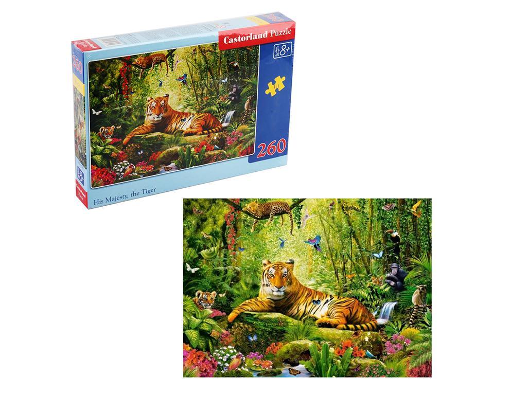 Пазл Castorland Його величність Тигр 260 ел. 32x23 см (B-27569)