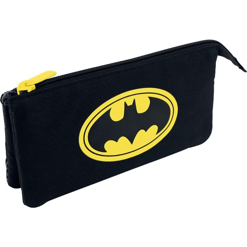 Пенал KITE DC Comics 20x10x3 см Черный/Желтый (DC22-665)