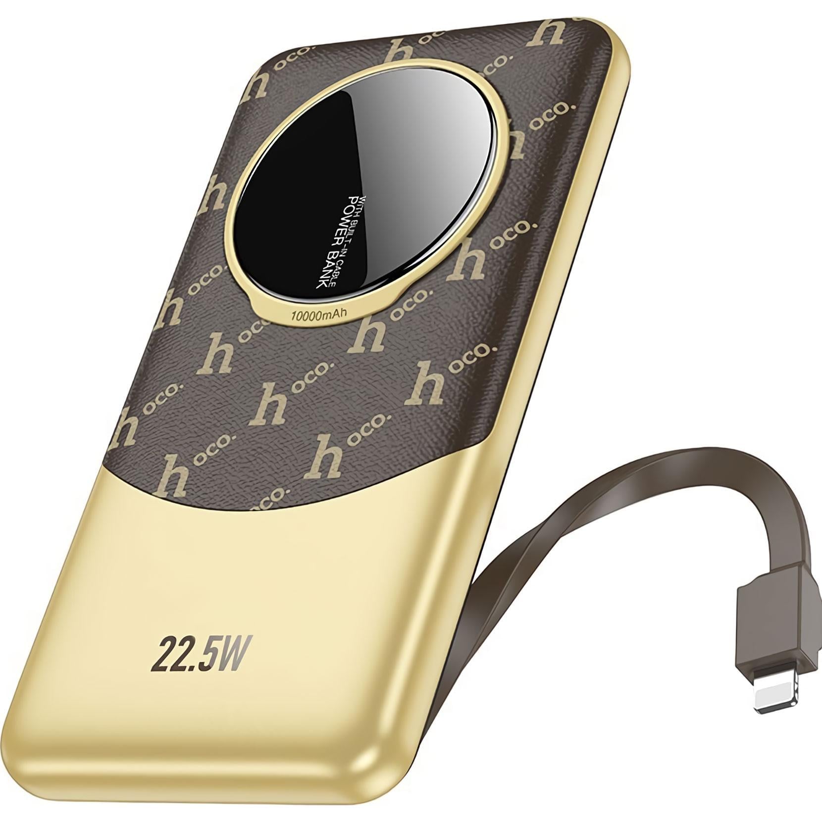 Внешний аккумулятор Hoco Q29 Nobility Lightning 10000 mAh 22,5W Brown