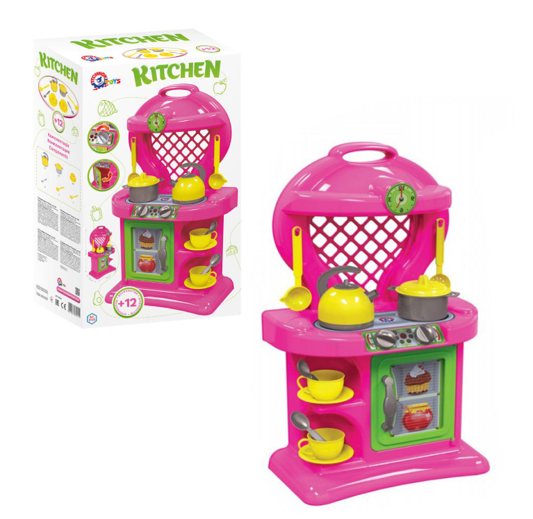 Игрушечный набор кухня с посудой (24626) Игрушечный набор кухня с посудой (24626)