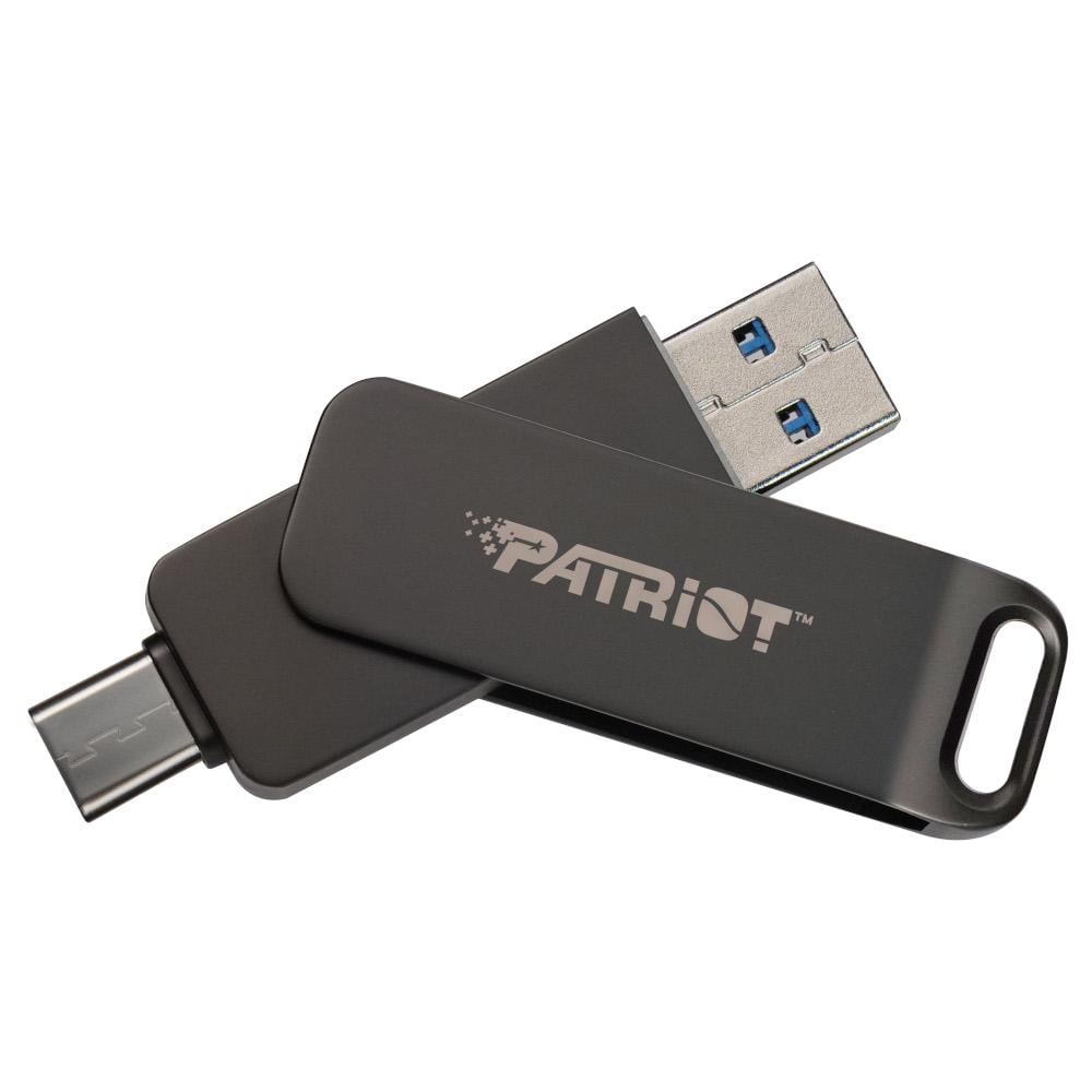 Флеш-память Patriot RAGE R550 Type-A/Type-C 64 Гб (PE64GR550DSAD) - фото 4 Флеш-память Patriot RAGE R550 Type-A/Type-C 64 Гб (PE64GR550DSAD) - фото 4