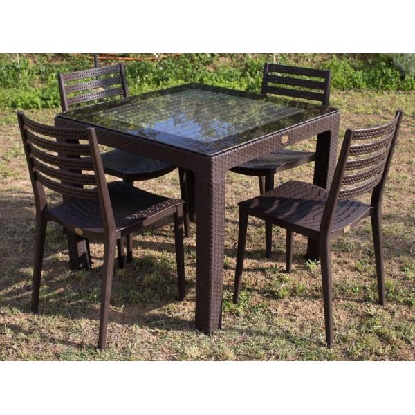 Стілець пластік Modo SDM поліпропилен Шоколад (28673518) - фото 2 Стілець пластік Modo SDM поліпропилен Шоколад (28673518) - фото 2