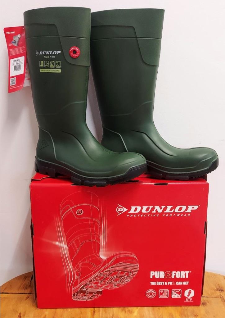 Сапоги резиновые Dunlop FieldPRO SRC до -20°С р. 46 Зеленый (арт. FG60E33) - фото 6