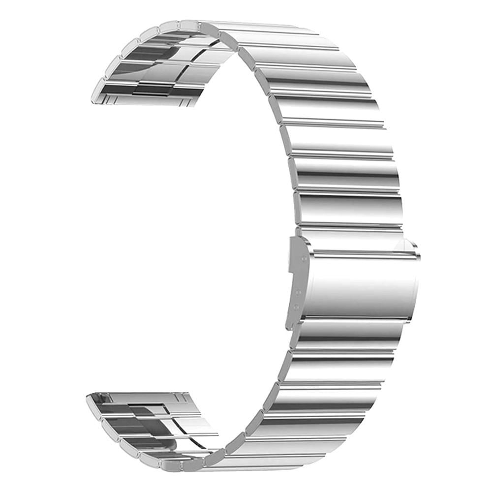 Ремешок для смарт-часов Bead design металлический с механической застежкой 22 мм Серебристый (2375541524)
