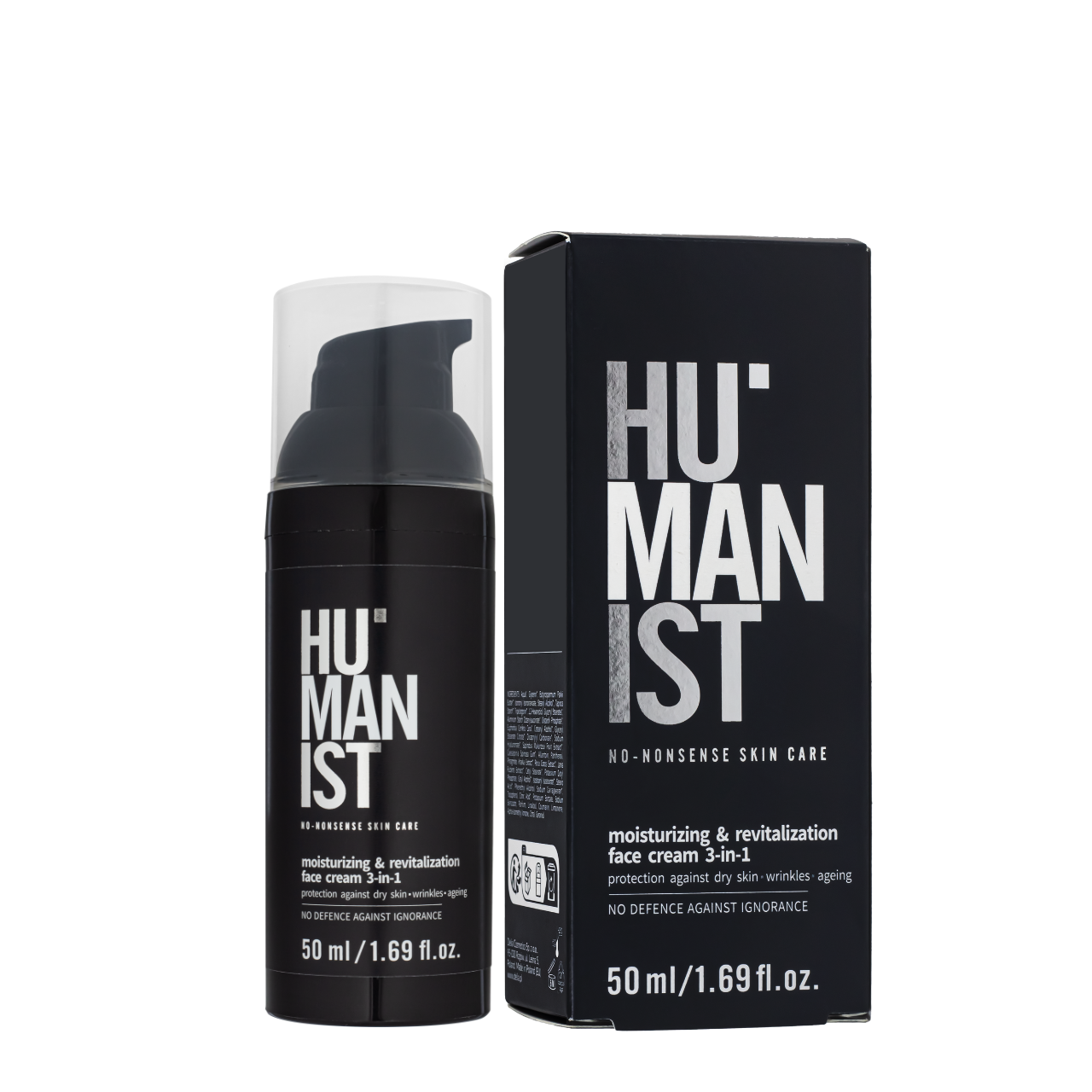 Крем для лица мужской Delia Cosmetics Humanist Увлажнение и ревитализация 50 мл (23940354)